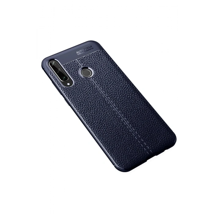 Mey İthalat®  Huawei Y6P Kılıf Auto Focus Kapak - Lacivert