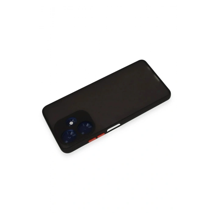 Mey İthalat®  İnfinix Hot 30 4G Kılıf Montreal Silikon Kapak - Siyah