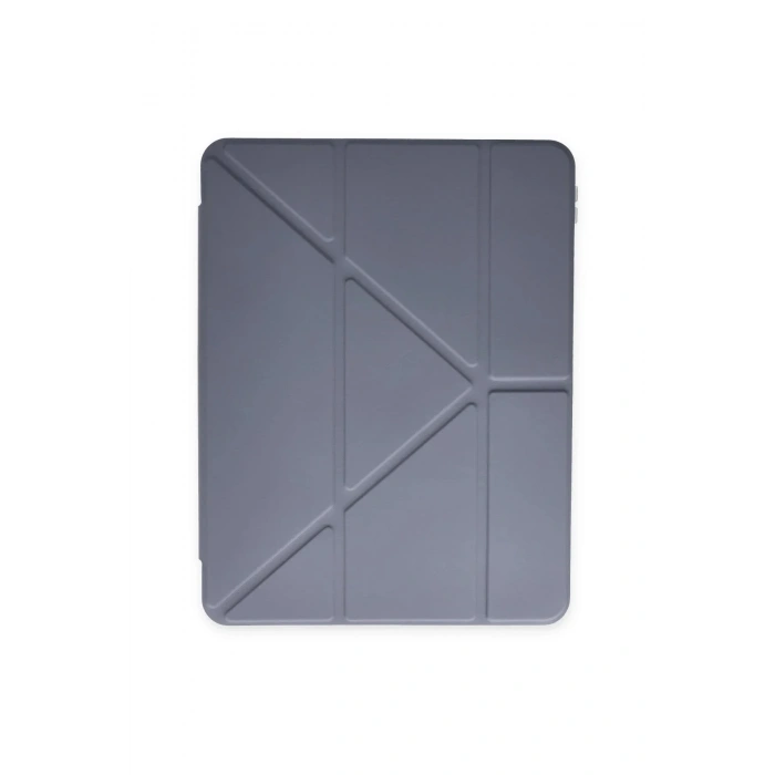 Mey İthalat®  iPad Pro 11 (2024) Kılıf Kalemlikli Mars Tablet Kılıfı - Lavender
