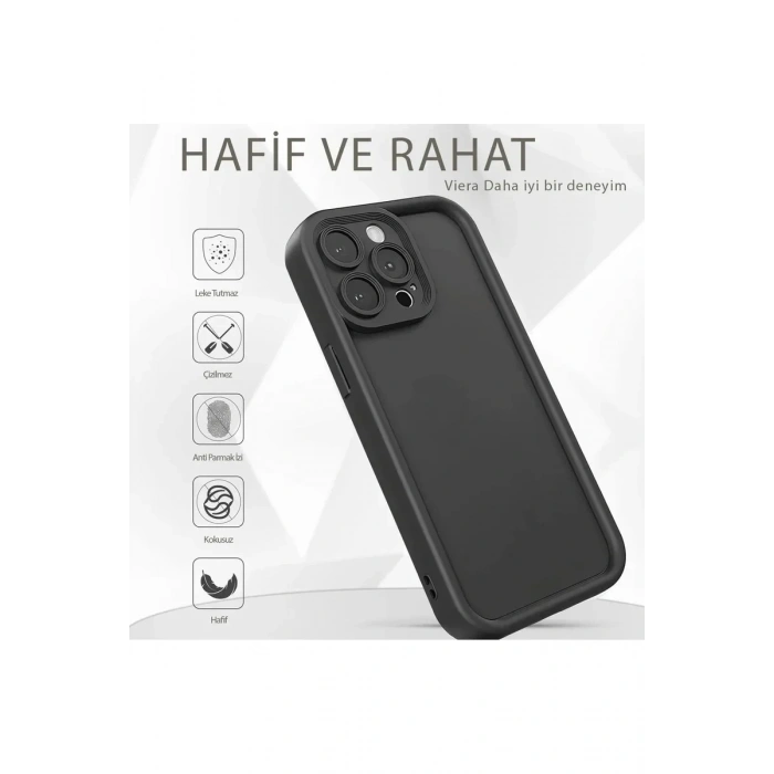 Mey İthalat®  iPhone 11 Kılıf Viera Silikon - Kahverengi