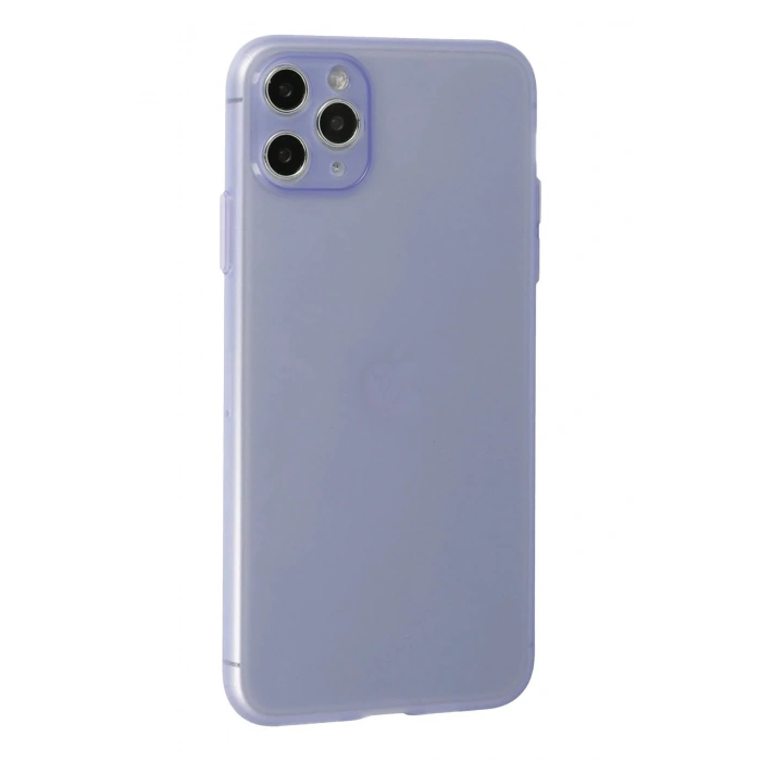 Mey İthalat®  iPhone 11 Pro Max Kılıf Puma Silikon - Mor
