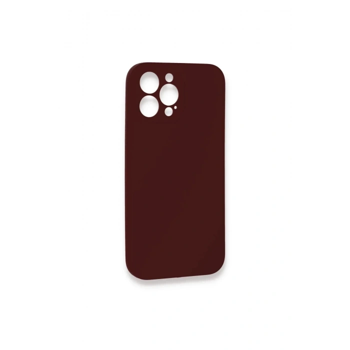 Mey İthalat®  iPhone 13 Pro Kılıf Lansman Legant Silikon - Bordo