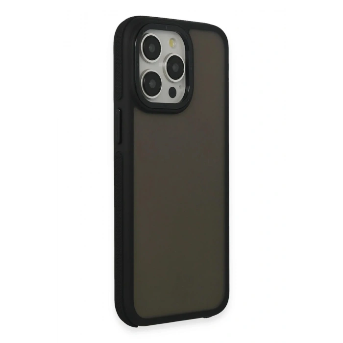 Mey İthalat®  iPhone 13 Pro Max Harvel Kapak - Siyah