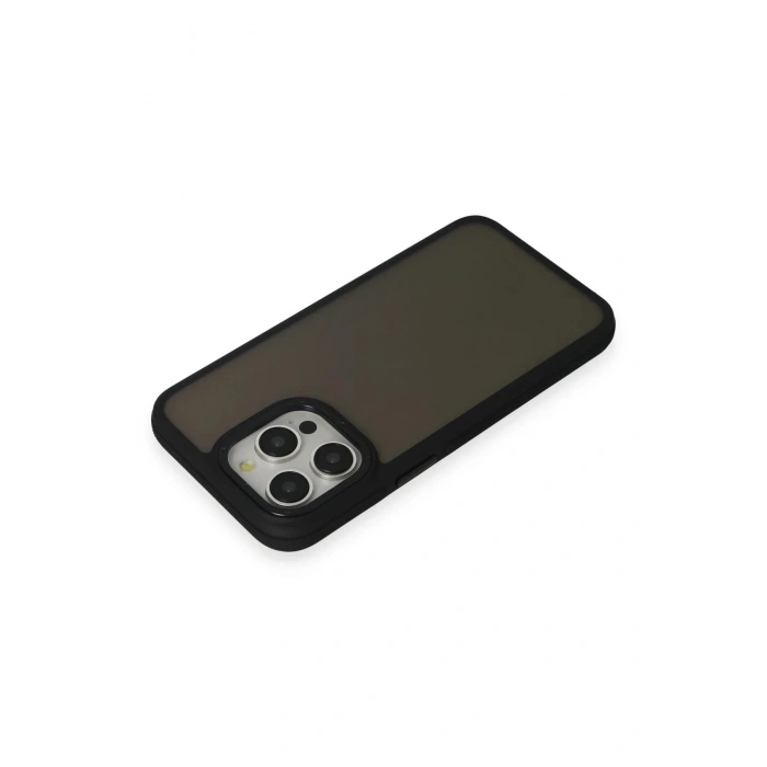 Mey İthalat®  iPhone 13 Pro Max Harvel Kapak - Siyah