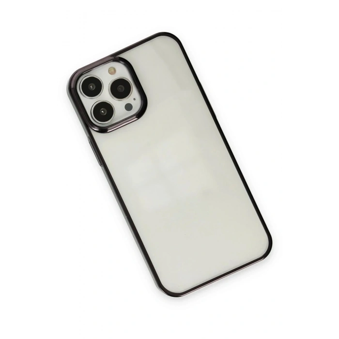 Mey İthalat®  iPhone 13 Pro Max Kılıf Element Silikon - Siyah