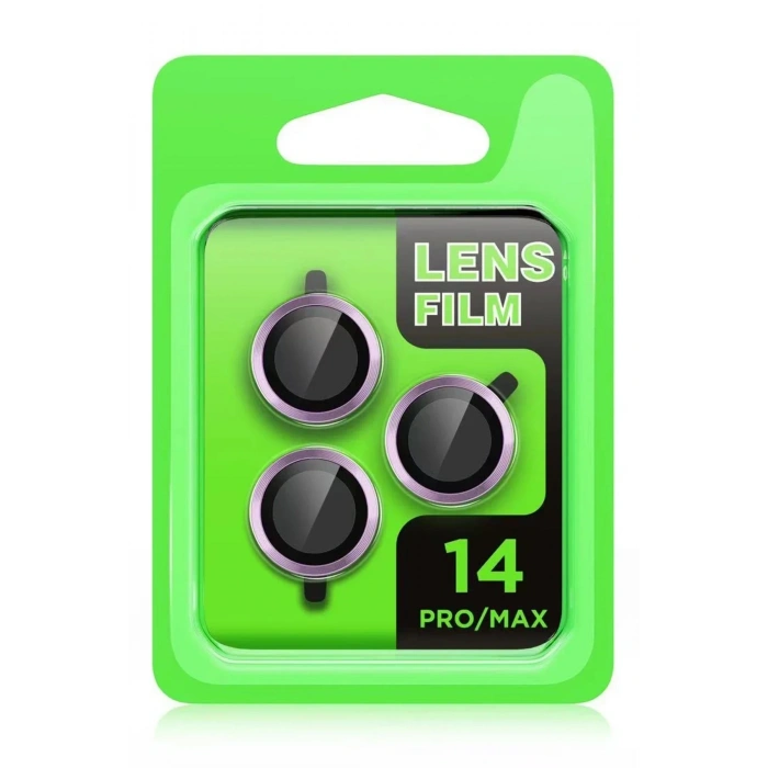 Mey İthalat®  iPhone 14 Pro Max Raze Metal Kamera Lens - Gold