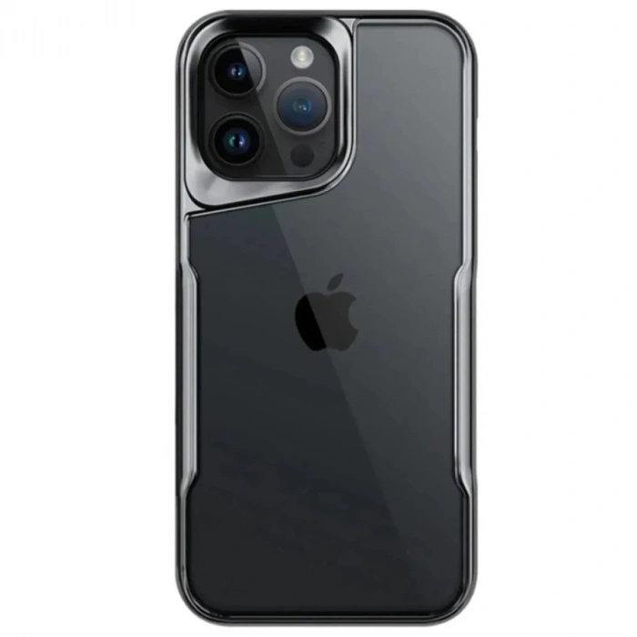 Mey İthalat®  iPhone 15 Pro Max Kılıf Boyi Silikon Kapak - Titan Gri