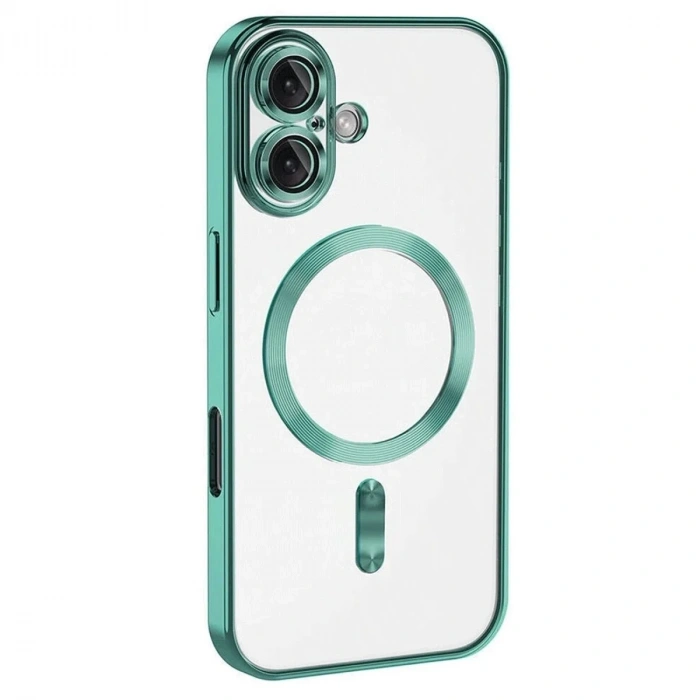 Mey İthalat®  iPhone 16 Kılıf Kross Magneticsafe Kapak - Turkuaz