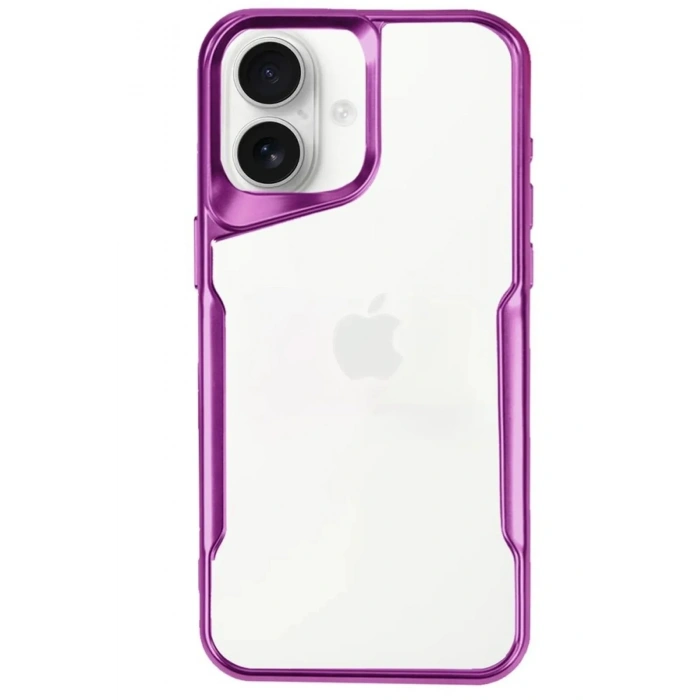 Mey İthalat®  iPhone 16 Plus Kılıf Boyi Silikon Kapak - Pembe