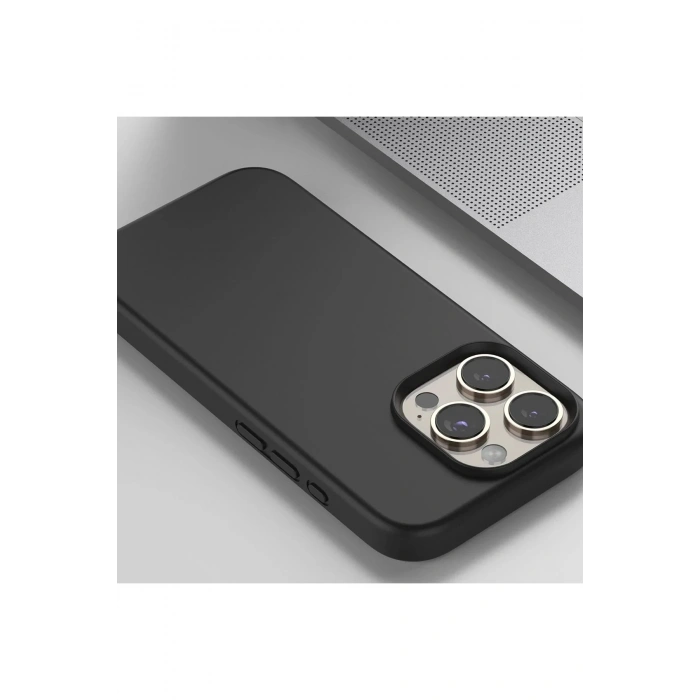 Mey İthalat®  iPhone 16 Pro Home Magsafe Kapak - Titan Gri