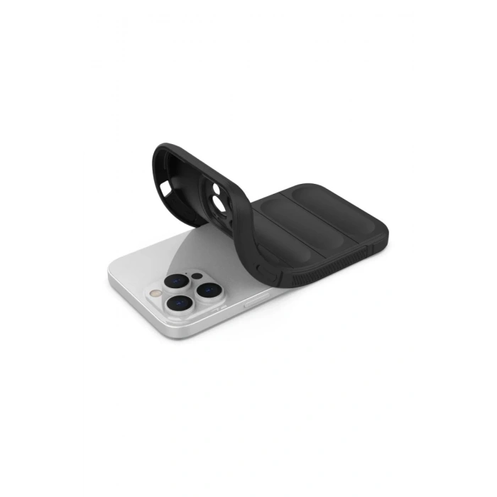 Mey İthalat®  iPhone 16 Pro Kılıf Optimum Silikon - Siyah