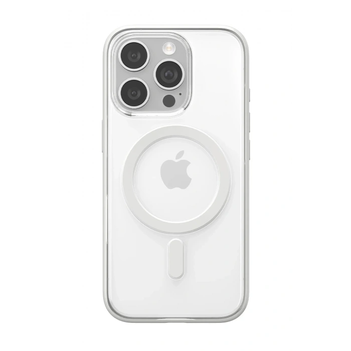 Mey İthalat®   iPhone 16 Pro Max Joly Magsafe Kapak - Beyaz