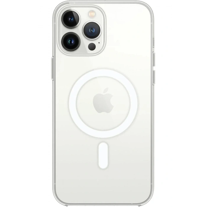 Mey İthalat®   iPhone 16 Pro Max Kılıf Pc Real Magsafe Kapak - Şeffaf