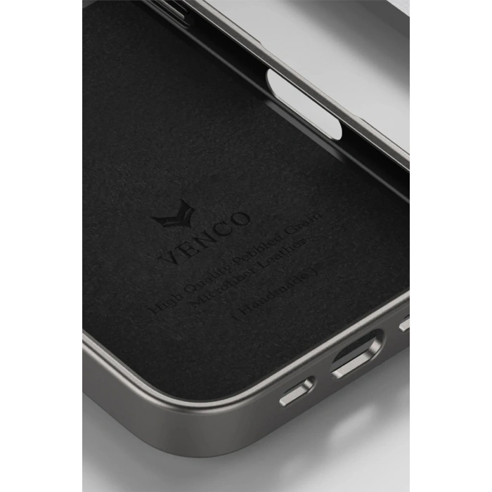Mey İthalat®  iPhone 16 Pro Max Wave Kapak - Koyu Kahve