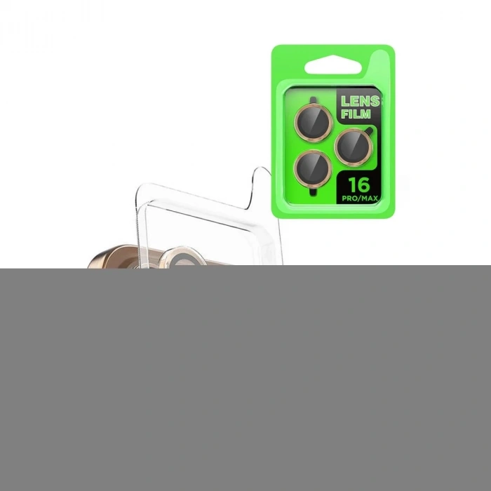 Mey İthalat®  iPhone 16 Pro Raze Metal Kamera Lens - Desert