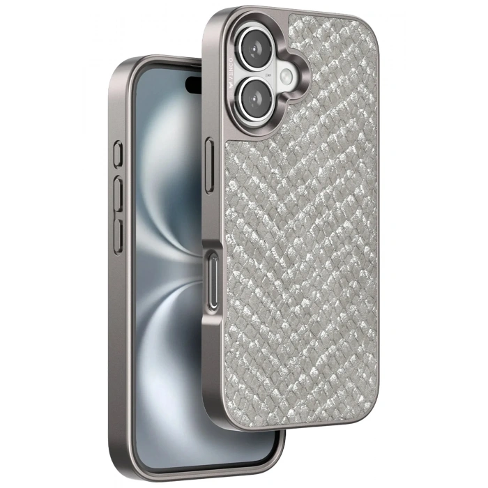 Mey İthalat®  iPhone 16 Viper Kapak - Titan Gri