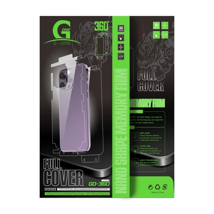 Mey İthalat®  iPhone 16E 360 Full Body Arka Koruyucu