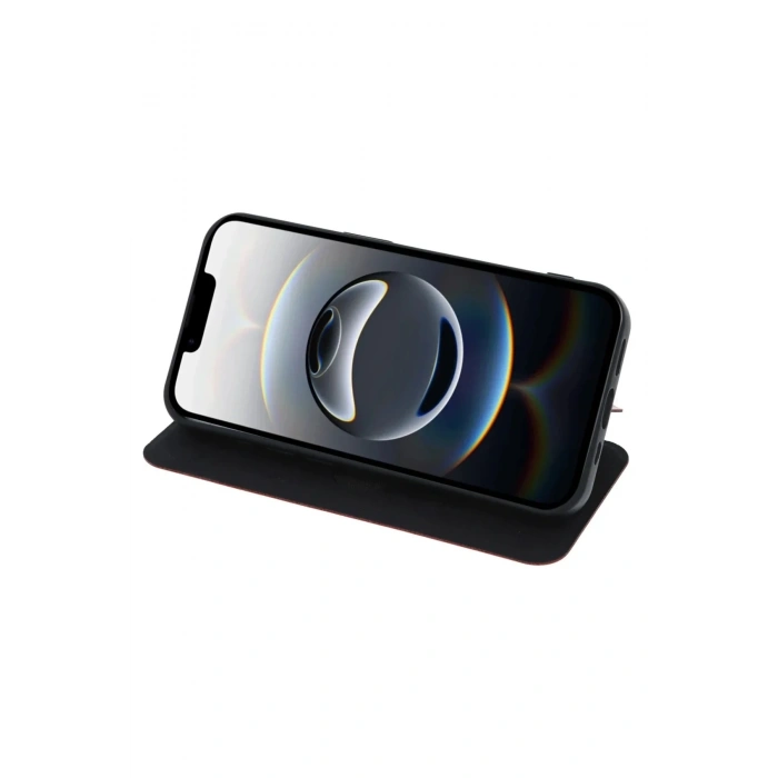 Mey İthalat®  iPhone 16E Kılıf Flip Cover - Kırmızı