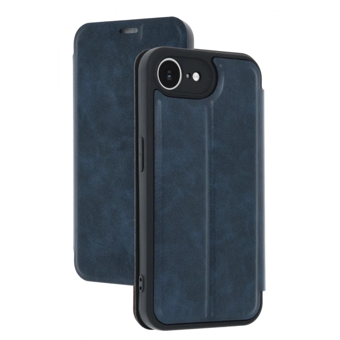 Mey İthalat®  iPhone 16E Kılıf Flip Cover - Lacivert