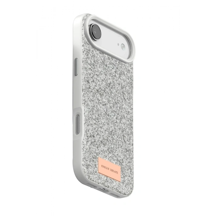 Mey İthalat®   iPhone 17 Air Bright Simli Kapak - Beyaz