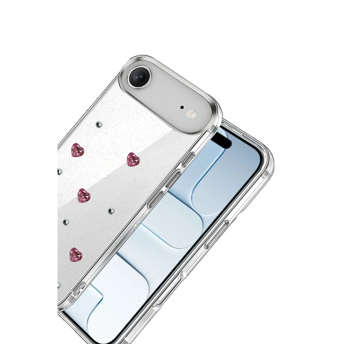Mey İthalat®   iPhone 17 Air Fiyonk Desenli Kapak - Desen 3