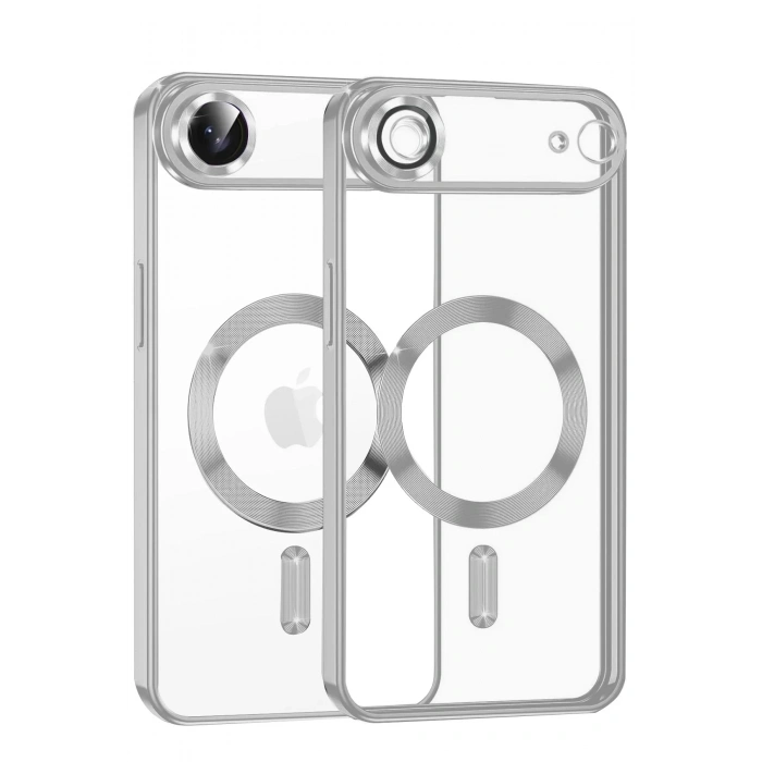 Mey İthalat®   iPhone 17 Air Kross Magneticsafe Kapak - Gümüş