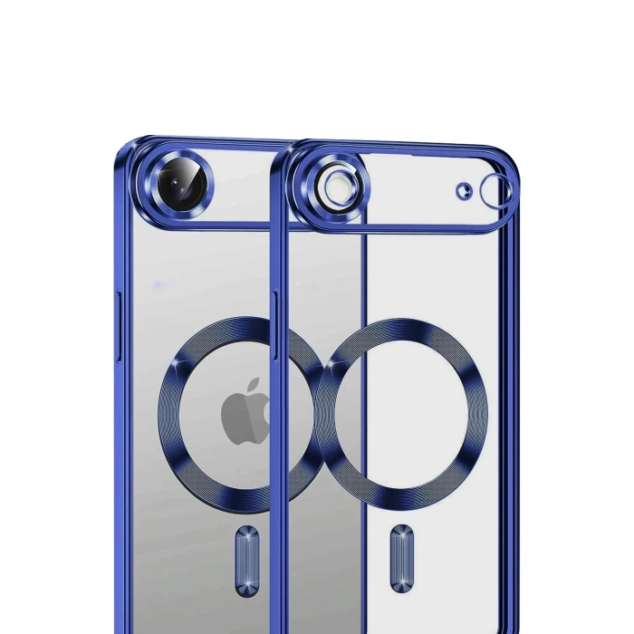 Mey İthalat®   iPhone 17 Air Kross Magneticsafe Kapak - Lacivert