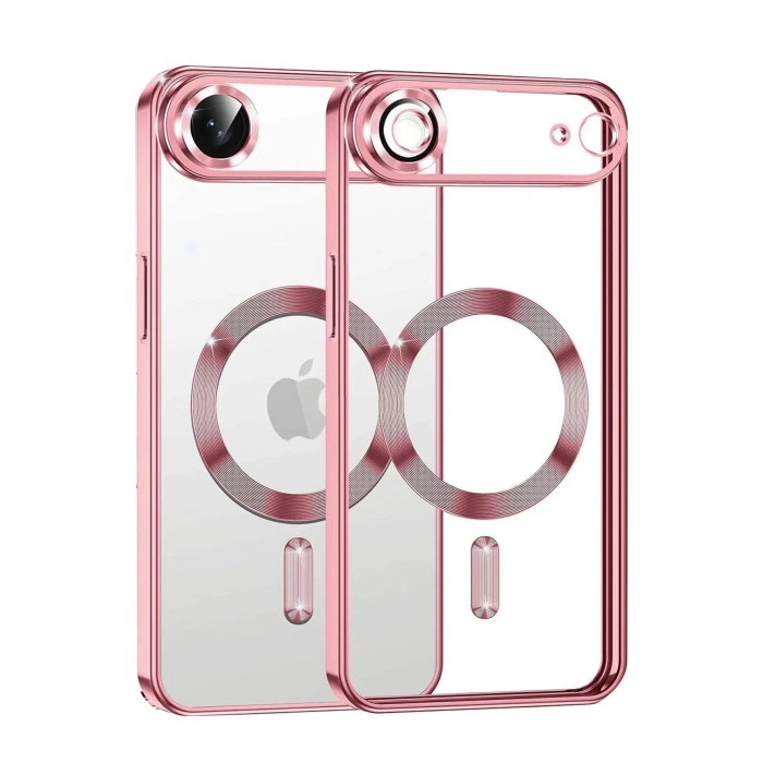 Mey İthalat®   iPhone 17 Air Kross Magneticsafe Kapak - Rose