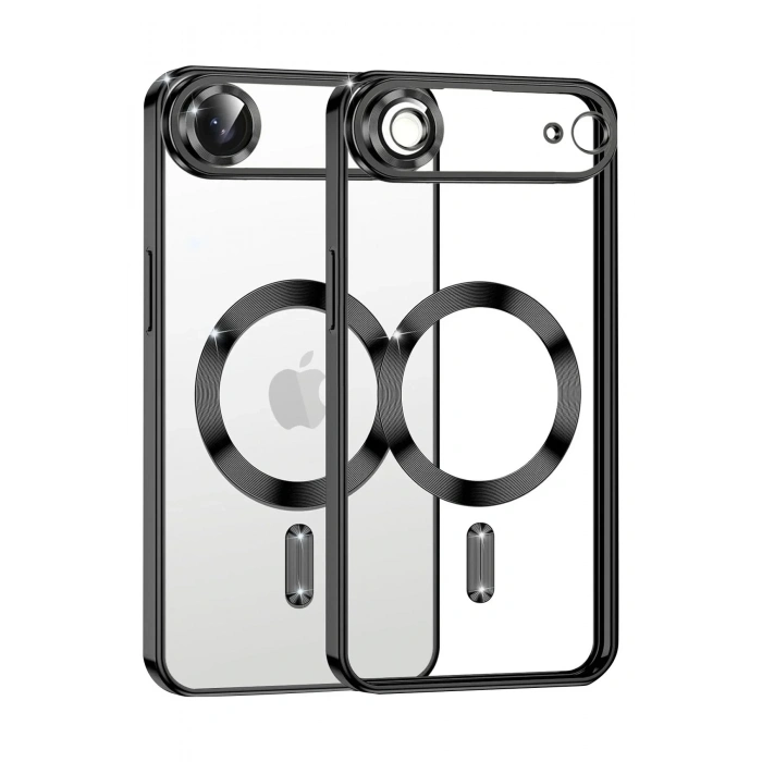 Mey İthalat®   iPhone 17 Air Kross Magneticsafe Kapak - Siyah