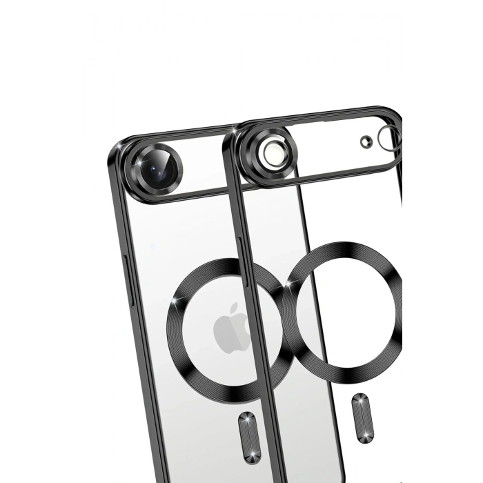 Mey İthalat®   iPhone 17 Air Kross Magneticsafe Kapak - Siyah