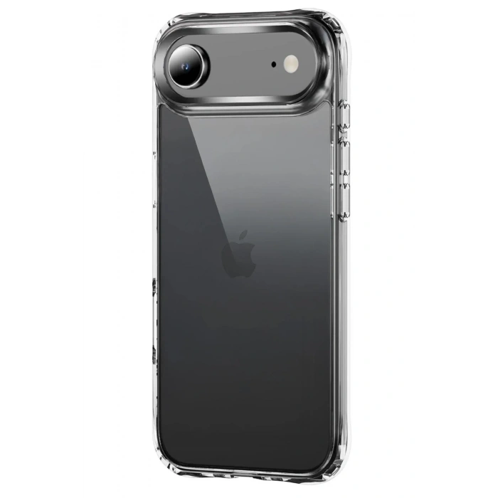 Mey İthalat®   iPhone 17 Air Lüx Şeffaf Silikon - Şeffaf