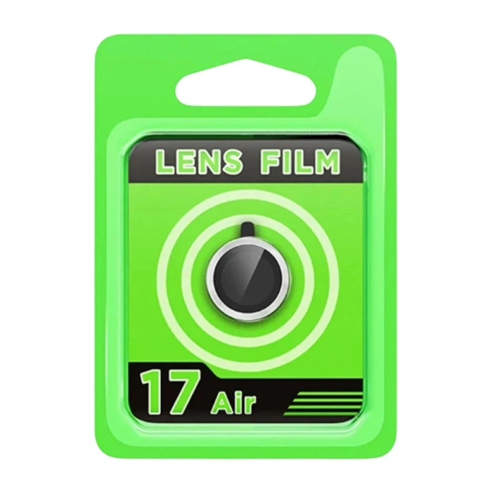 Mey İthalat®   iPhone 17 Air Raze Metal Kamera Lens - Gümüş