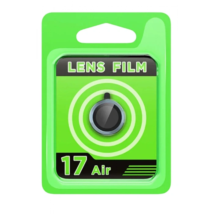 Mey İthalat®   iPhone 17 Air Raze Metal Kamera Lens - Mavi