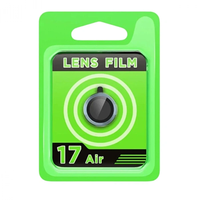 Mey İthalat®   iPhone 17 Air Raze Metal Kamera Lens - Mavi