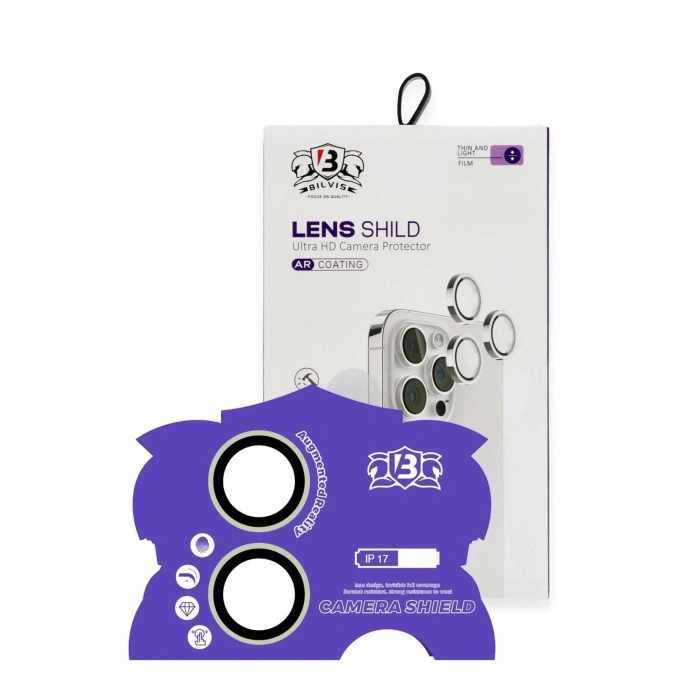 Mey İthalat®   iPhone 17 Bilvis Titan Kamera Lens - Açık Yeşil