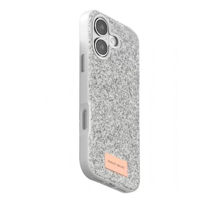Mey İthalat®   iPhone 17 Bright Simli Kapak - Beyaz