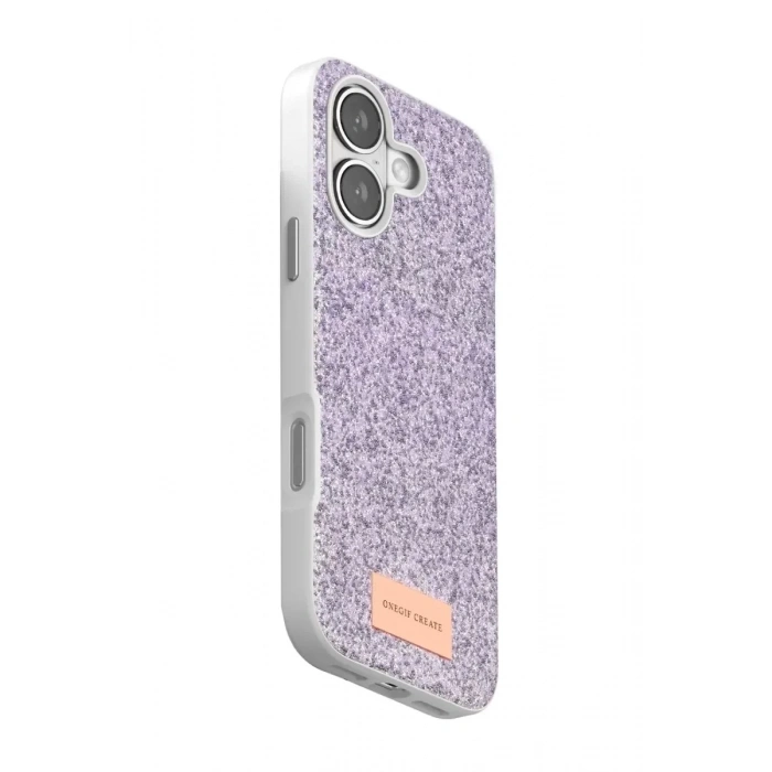 Mey İthalat®   iPhone 17 Bright Simli Kapak - Lila