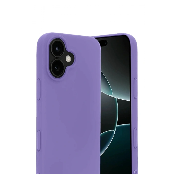 Mey İthalat®   iPhone 17 First Silikon - Lila