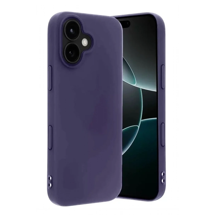 Mey İthalat®   iPhone 17 First Silikon - Mürdüm