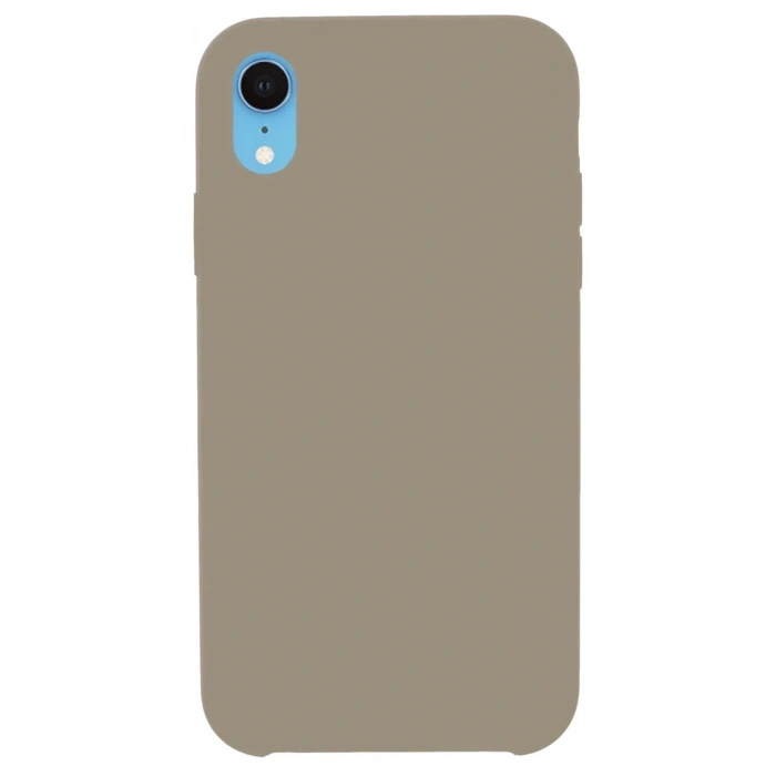 Mey İthalat®  iPhone XR Kılıf Lansman Legant Silikon - Bej