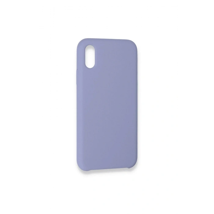 Mey İthalat®  iPhone XS Max Kılıf Lansman Legant Silikon - Lila