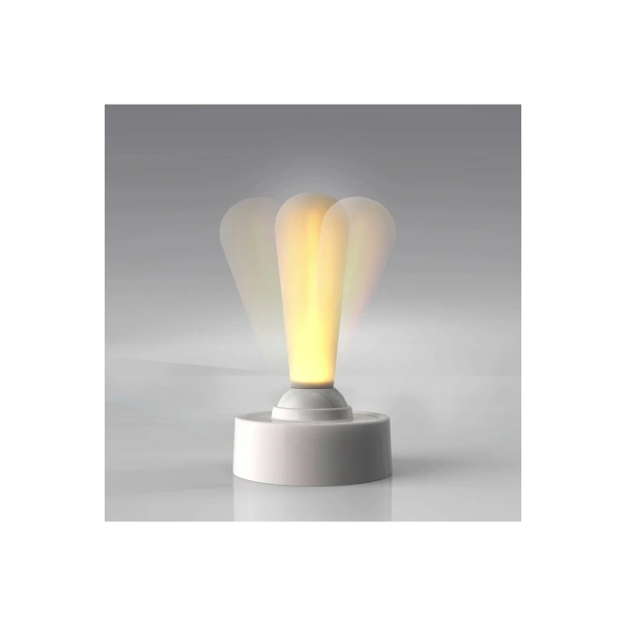 Mey İthalat®  JP-1003 Dekoratif Gece Lambası - Beyaz