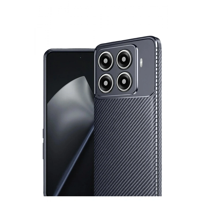 Mey İthalat®   Mi 15T Pro Auto Focus Karbon Kapak - Lacivert
