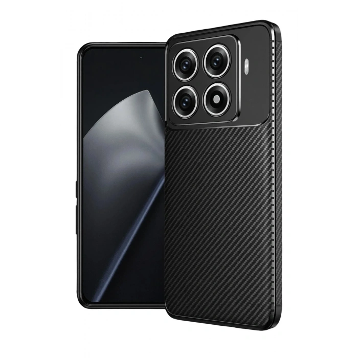 Mey İthalat®   Mi 15T Pro Auto Focus Karbon Kapak - Siyah