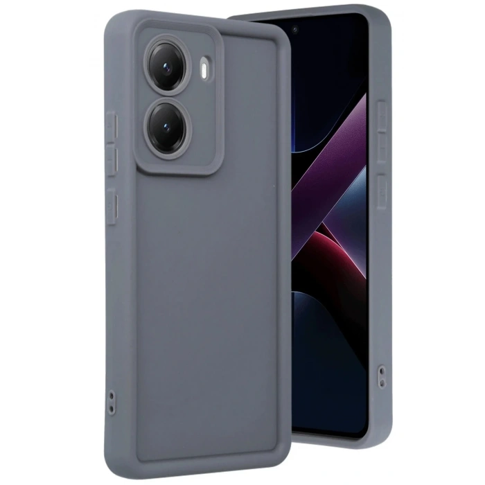 Mey İthalat®   Poco X7 Pro Viera Silikon - Gri