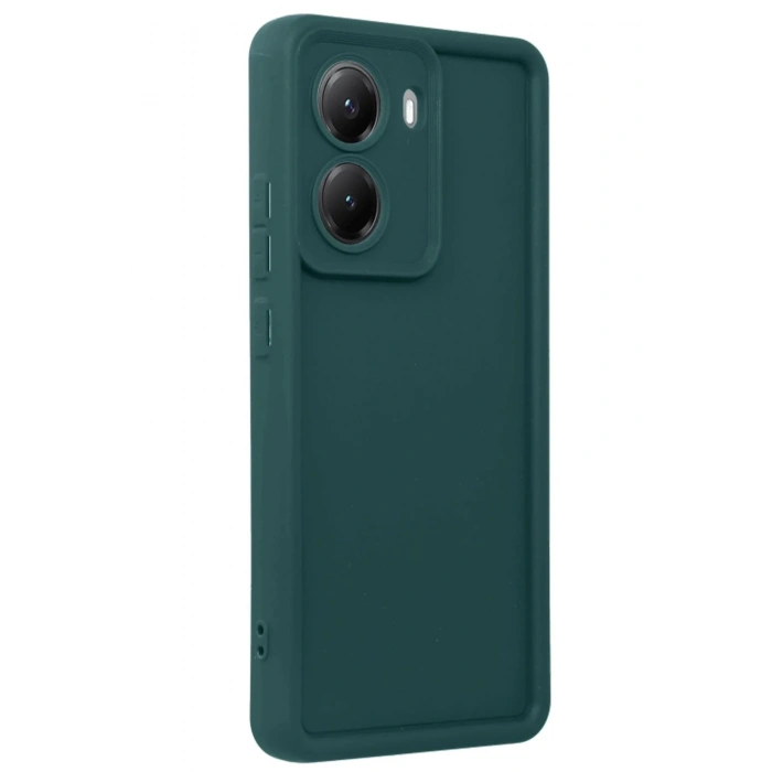 Mey İthalat®   Poco X7 Pro Viera Silikon - Koyu Yeşil