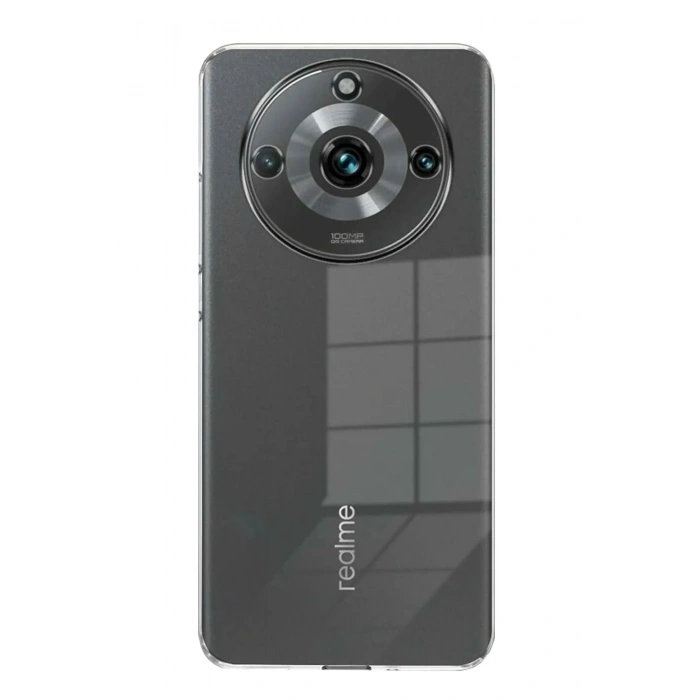 Mey İthalat®  Realme 11 Pro Kılıf Lüx Şeffaf Silikon