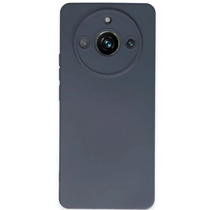 Mey İthalat®  Realme 11 Pro Kılıf Nano içi Kadife Silikon - Gri