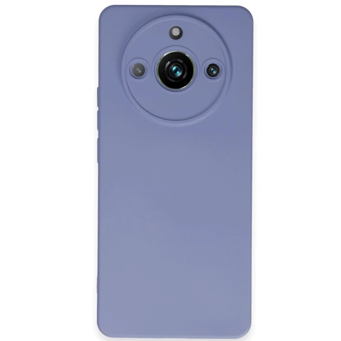 Mey İthalat®  Realme 11 Pro Kılıf Nano içi Kadife Silikon - Lila