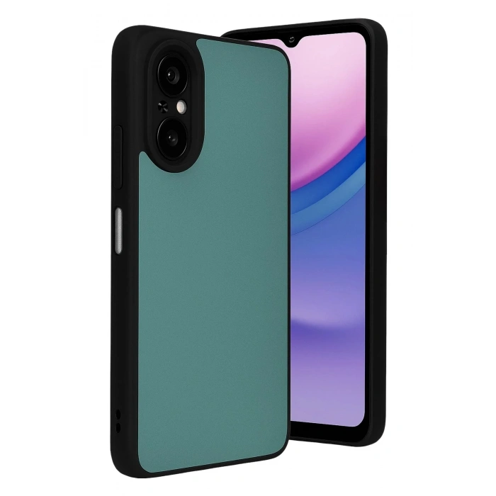 Mey İthalat®  Realme 12 Lite Kılıf Aras Deri Kapak - Açık Yeşil